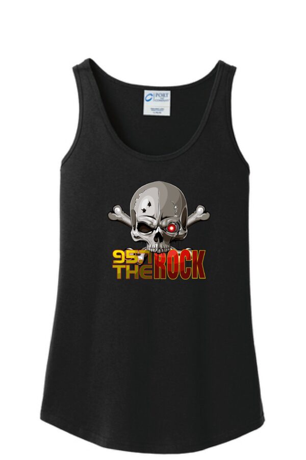 WOMENS ROCK SKULL TANK TOP