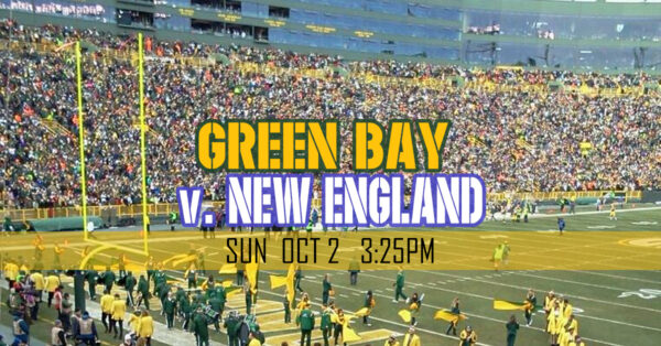 LA CROSSE TO LAMBEAU - PACKERS vs PATRIOTS - OCT 2nd 2022